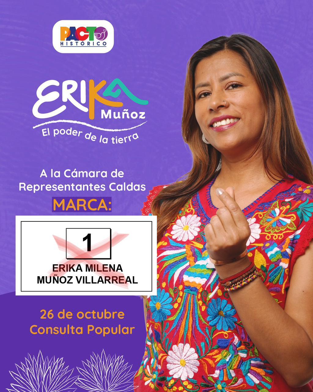 Retrato de Erika Muñoz